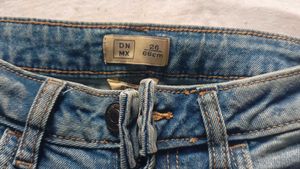 Blue light wash Straight jeans