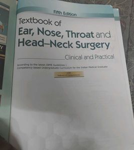 Textbook of ENT Hazarika