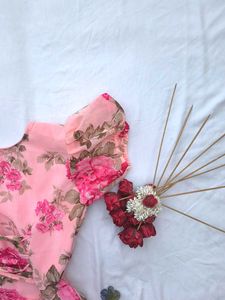floral Corset back kurti🌷