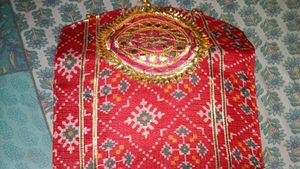 Embroidered Clutch Bag