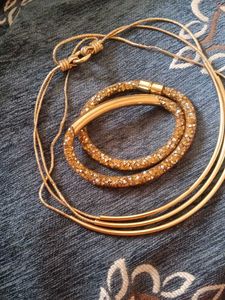 combo offer 2 set Chic Layered Choker Necklace