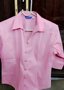 Pink Casual Shirt