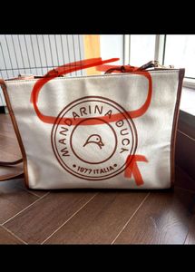 Authentic og Mandarina duck tote bag