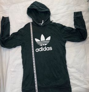 Adidas Green Trefoil Hoodie