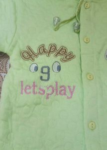 Baby Girl's Quilted Pajama Set