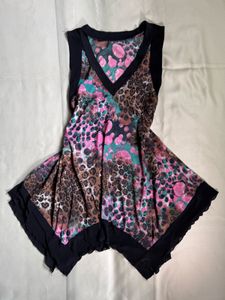 Bohemian V-Neck Tunic Top