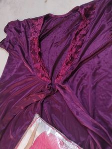 Megha Pink Nightwear  combo 3