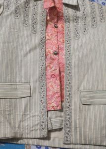 Men's Ethnic Kurta Set with Inner