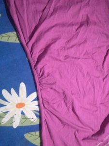 Women's Pink Striped Ruched Dress