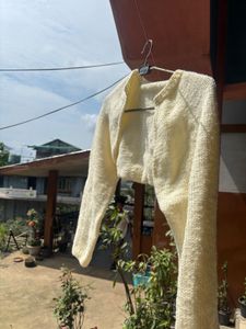 Cream Knit Cardigan