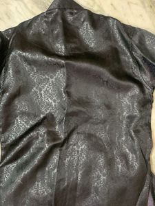 Kids Stylish Black Kurta Set