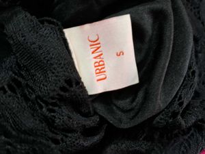 Elegant Black Lace Off-Shoulder Dress