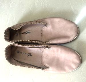 Nude Pink Casual Sneakers