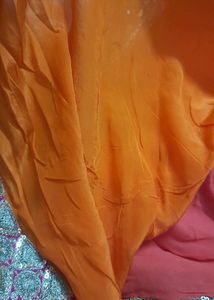 Pure Georgette Multishade Saree Upada Silk Blouse