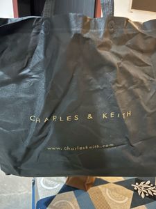 Charles &amp; Keith Brown Tote Bag
