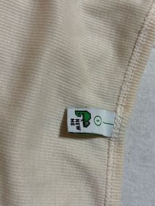 Cream Y2K Graphic Long Sleeve Top