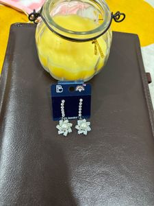 Dangling Pearl Earrings