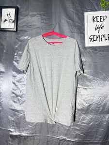 H&M Grey Basic T-Shirt