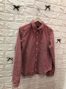 Stylish, Japanese brand rust colour. Shirt