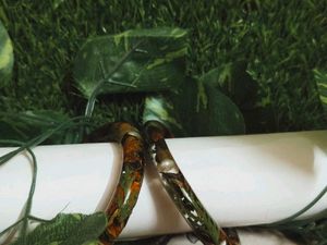 Handmade resin Rakhi &amp; bangles