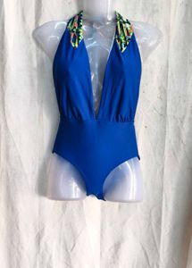 I. Stunning Royal Halter Neck One-Piece Swims
