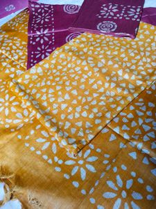 Batik Print Dupatta Set