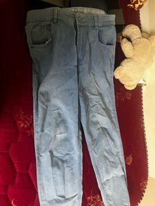 Light Wash Denim Jeans