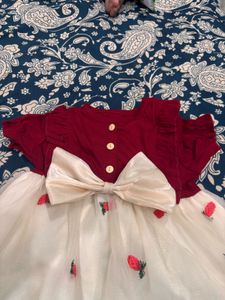 Cute Strawberry Party Dress/ never used