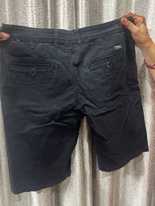 Men's Black Cargo Shorts