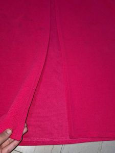 New Festive Vibrant Pink Long Kurta.