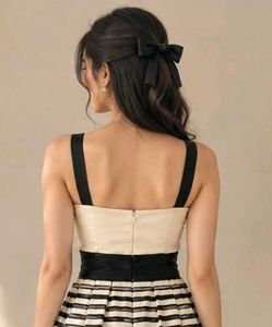 Chic Striped Midi Dress
