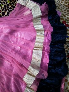 Pink Embellished Lehenga