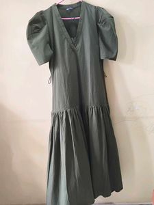 Olive Green Maxi Dress