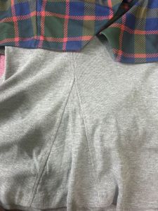 Plaid Wrap Vest Top with skirt