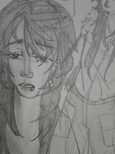 USED sketchbook for study