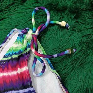Vibrant Tie-🆕🎁Dye Bikini Bottom