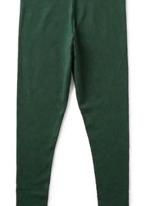 Green Casual Leggings