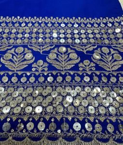 Blue Sharara Set (L)clearing soon