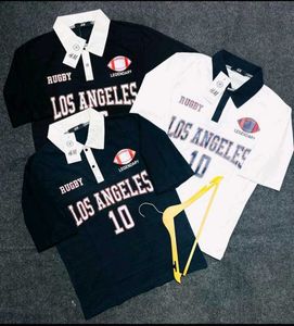 H&amp;M Men's Navy &amp; White Rugby Style T-Shirt