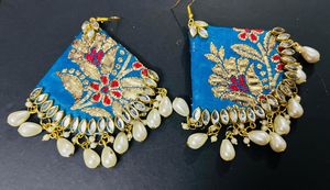 Fancy Fabric Hand Made Earrings