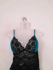 Cyan Laced Dress (Women's)