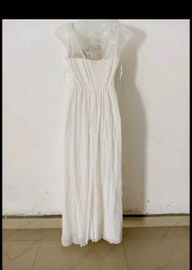 Elegant White Maxi Dress