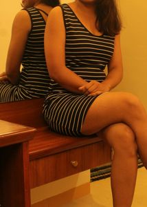 striped dress