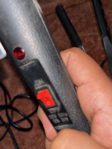 Hair Curling Wand &amp; Straightener Set