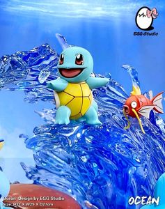 Pokemon Ocean Family Model Statue Resin