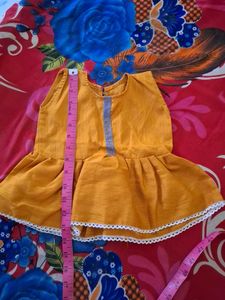 1 Peplum top and 3 Frocks