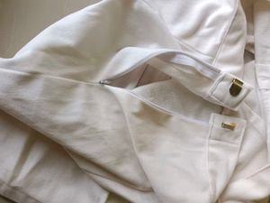 Classic White Pleated Mini Skirt