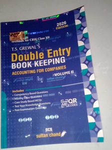 T.S. Grewal's Double Entry Book Keeping Vol 1,2.3