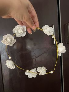 Floral Headband with Pearls| Any one