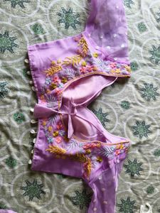 💜Lavendar Lehenga set,Embroidered